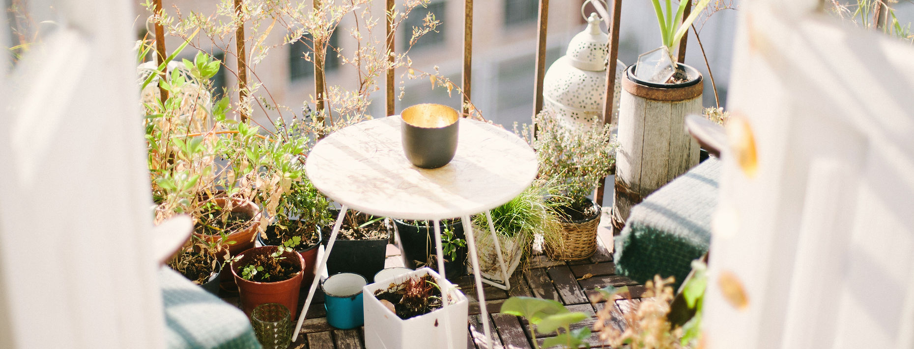 Cozy Balcony Setup