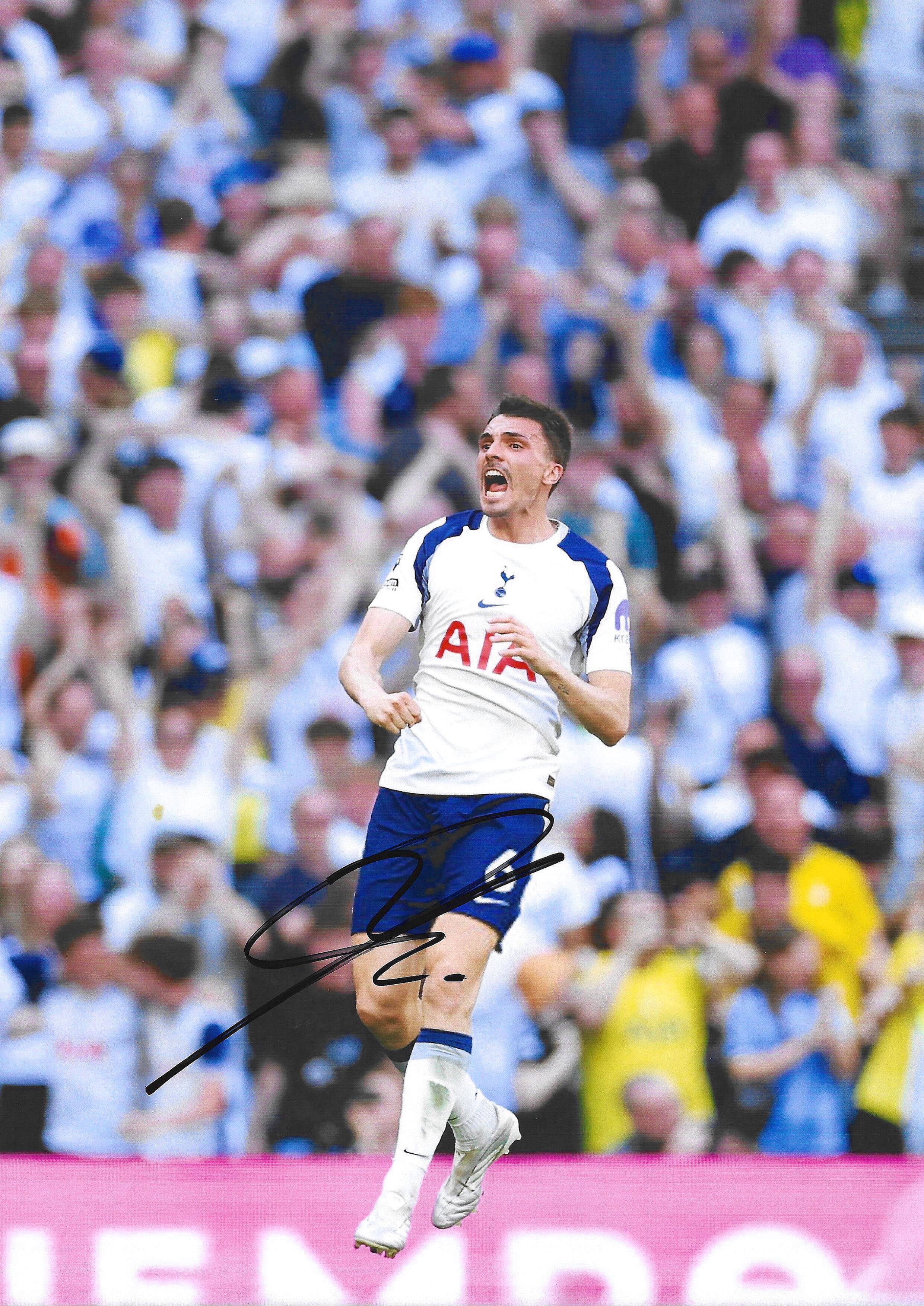 Joao Palhinha - Tottenham & Portugal - Signed A4 Photo