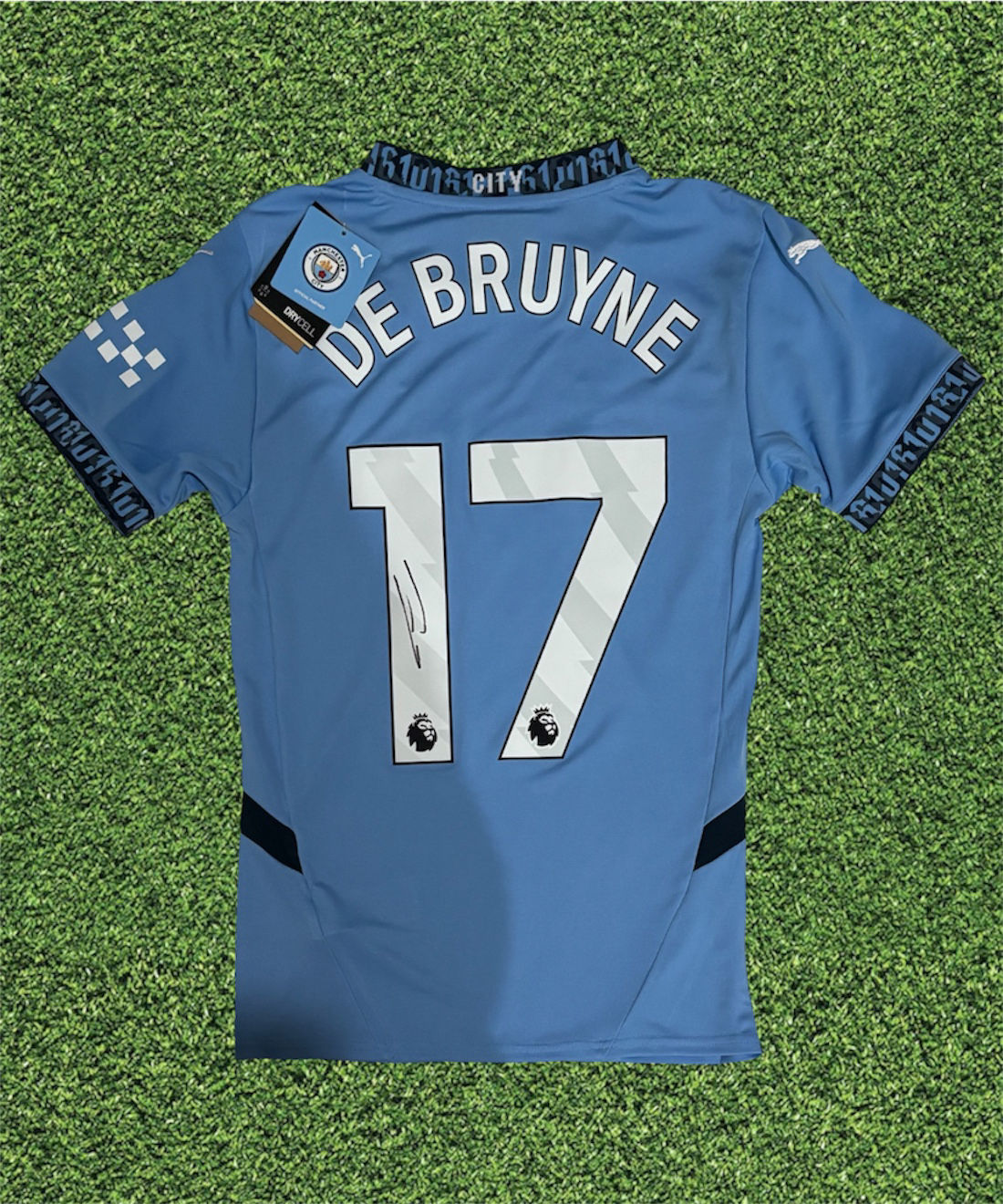 Kevin De Bruyne - Manchester City Legend - Belgium - Signed Shirt 24/25 - PROOF!