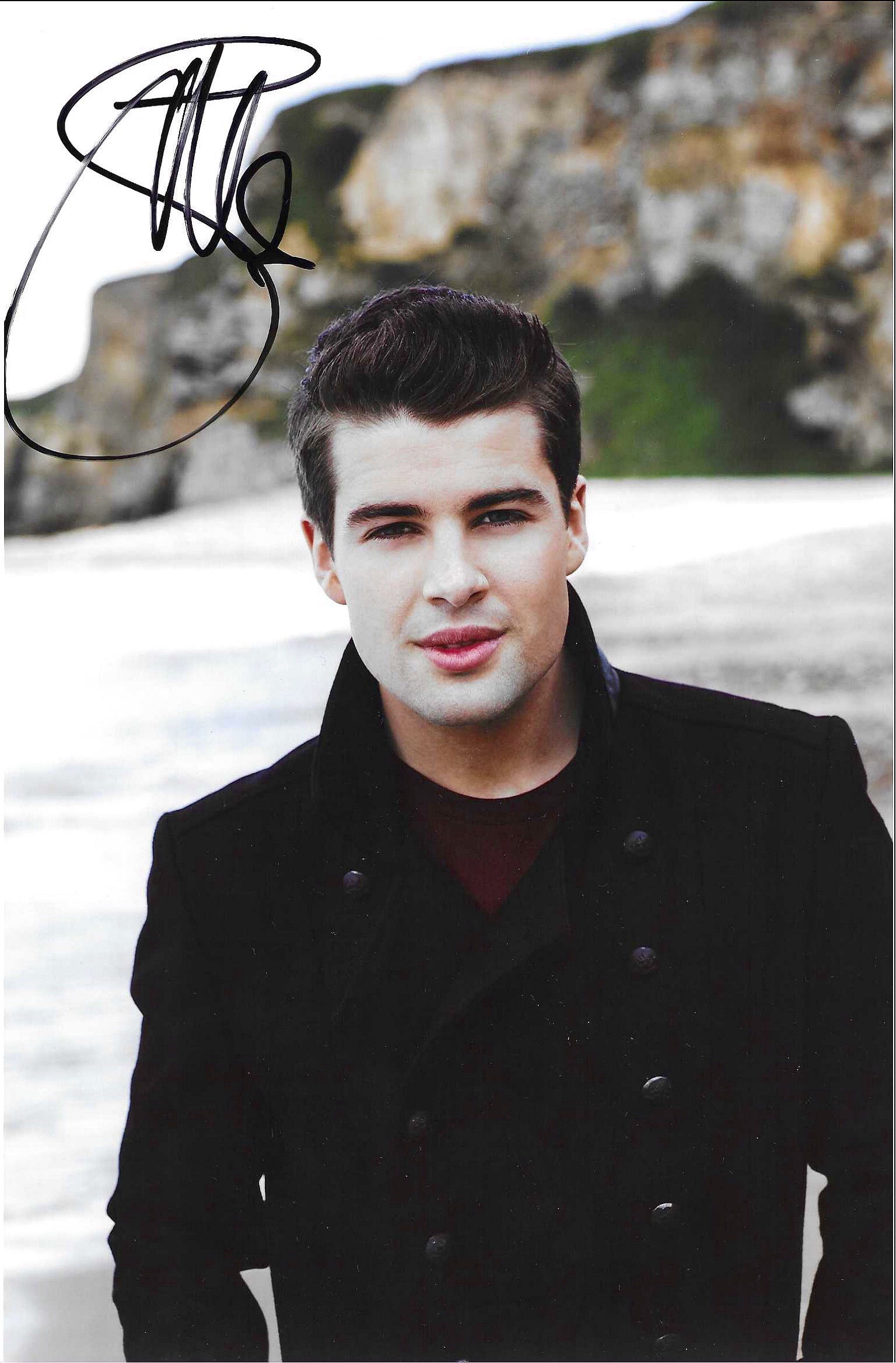 Joe McElderry - Singer - Xfactor Winner 2009 - Signed 12x8 Photo