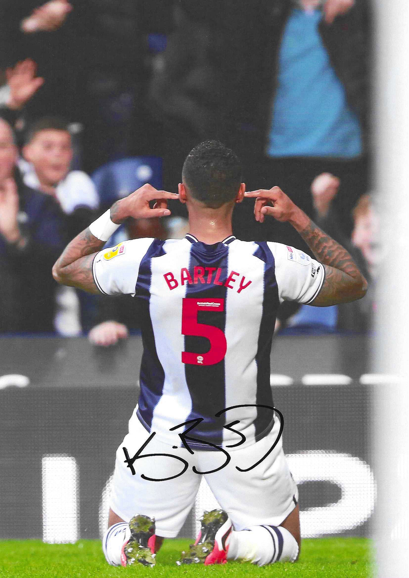 Kyle Bartley - West Brom & Turkey - Signed A4 Photo