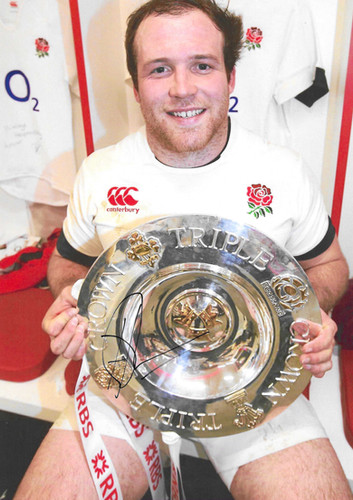 Henry Thomas - England Rugby - Signed A4 Photo | L.E Star Signings