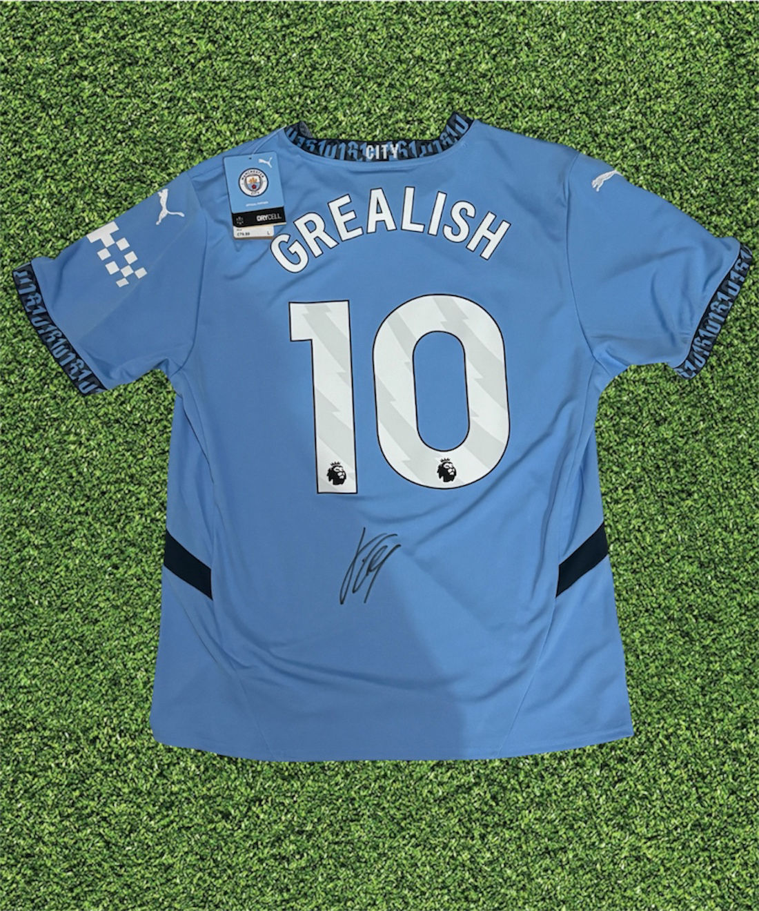 Jack Grealish - Manchester City - Signed Shirt 24/25