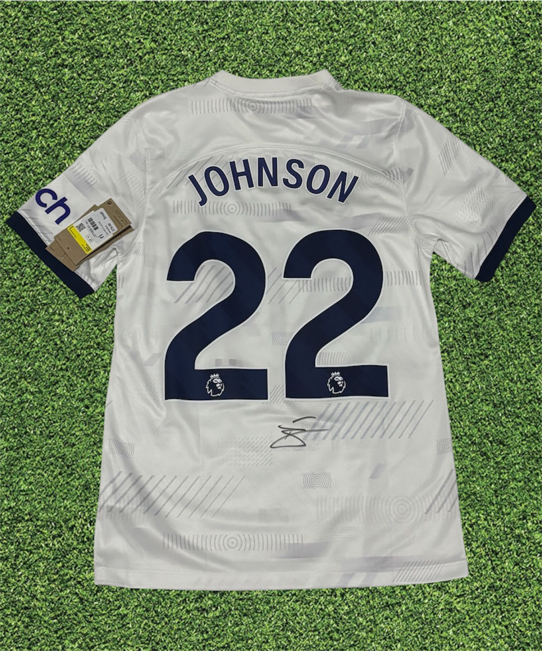 Brennan Johnson - Tottenham Hotspur Fc - Spurs Signed Home Shirt 2023/24
