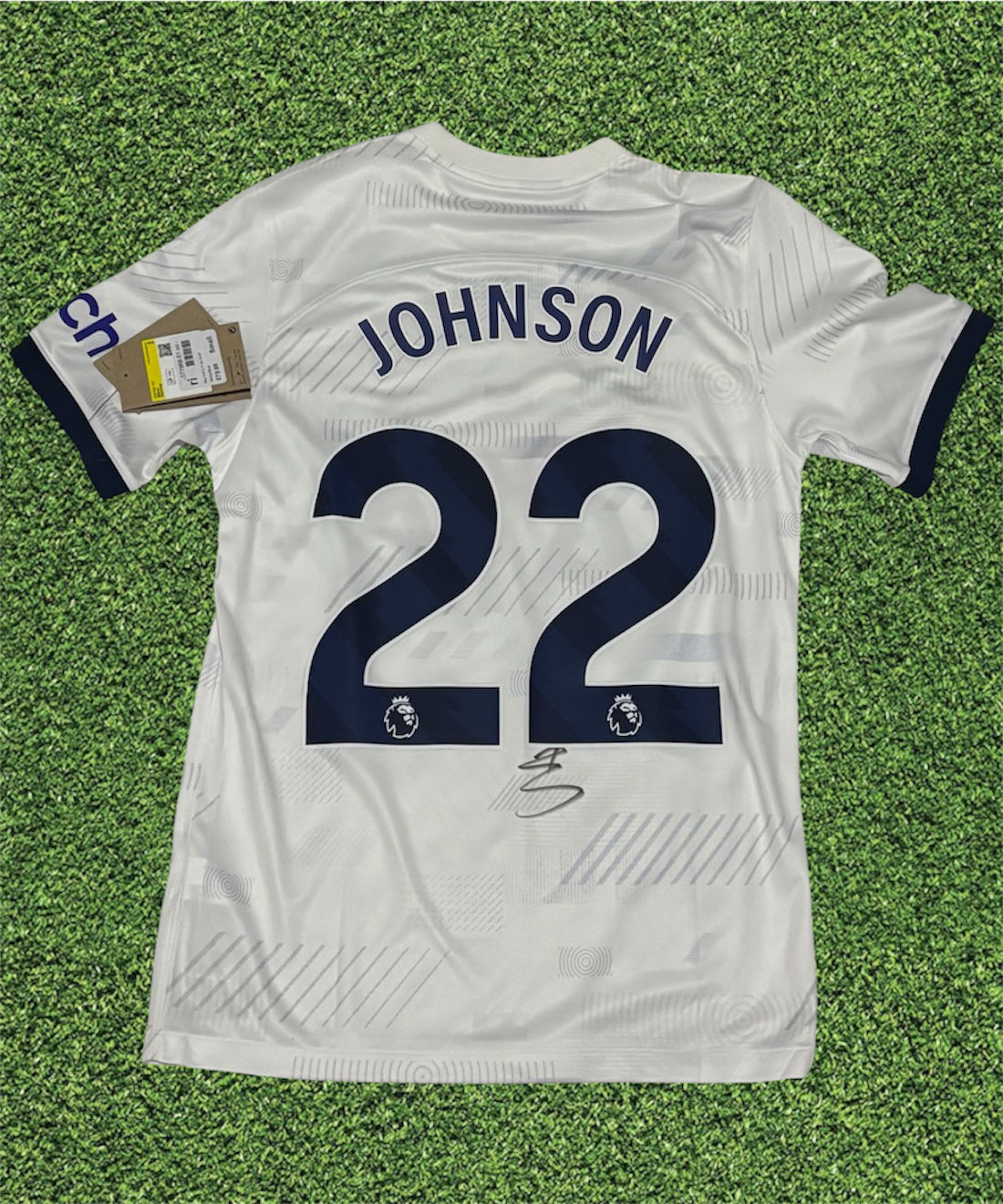 Brennan Johnson - Tottenham Hotspur Fc - Spurs Signed Home Shirt 2023/24