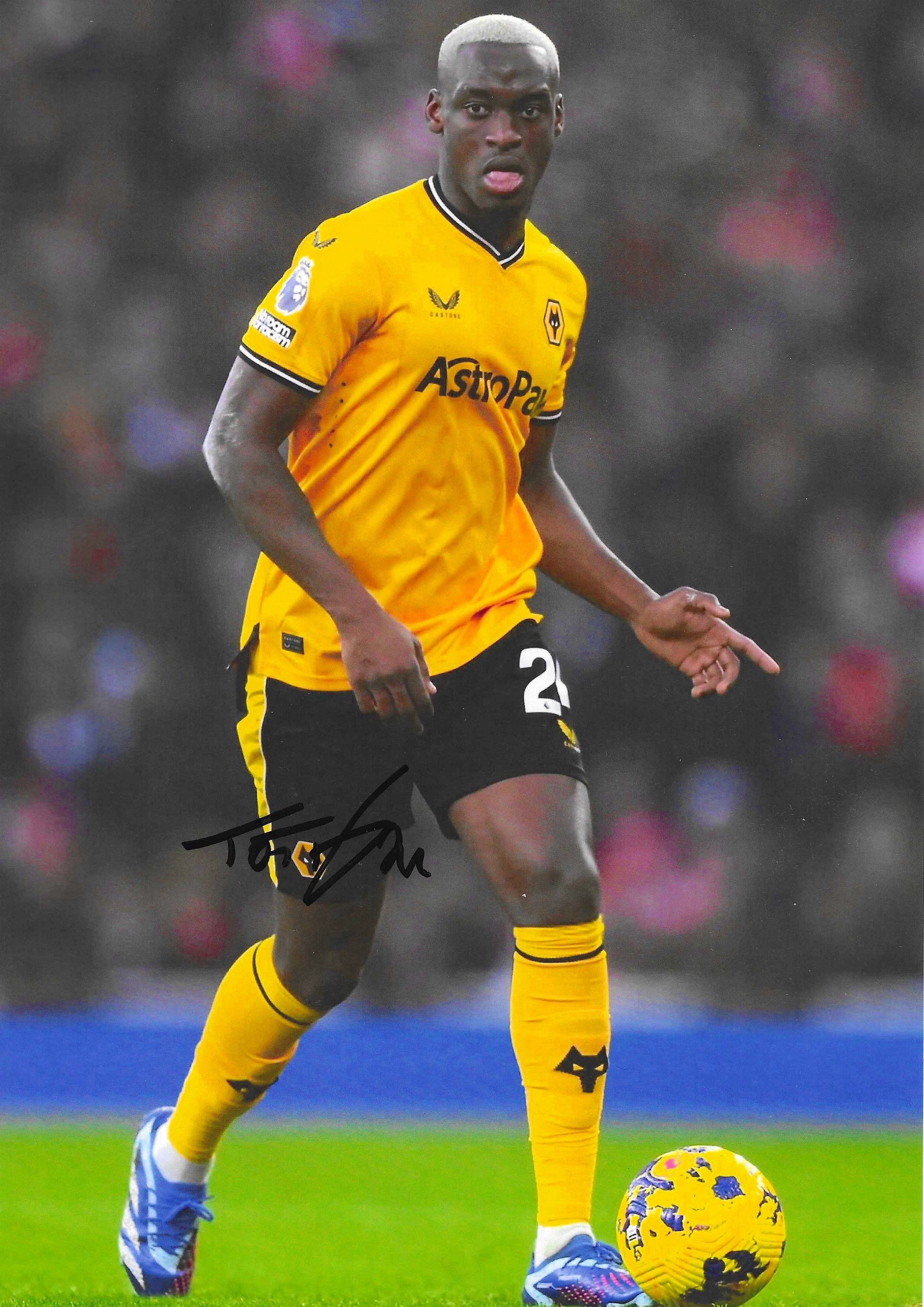 Toti Gomes - Wolves Fc & Portugal - Signed A4 Photo