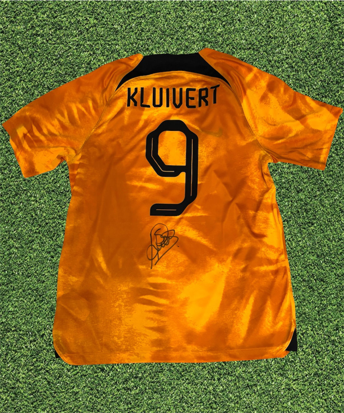 Patrick Kluivert - Netherlands football Shirt Signed 2022/23 - Ajax - Barcelona