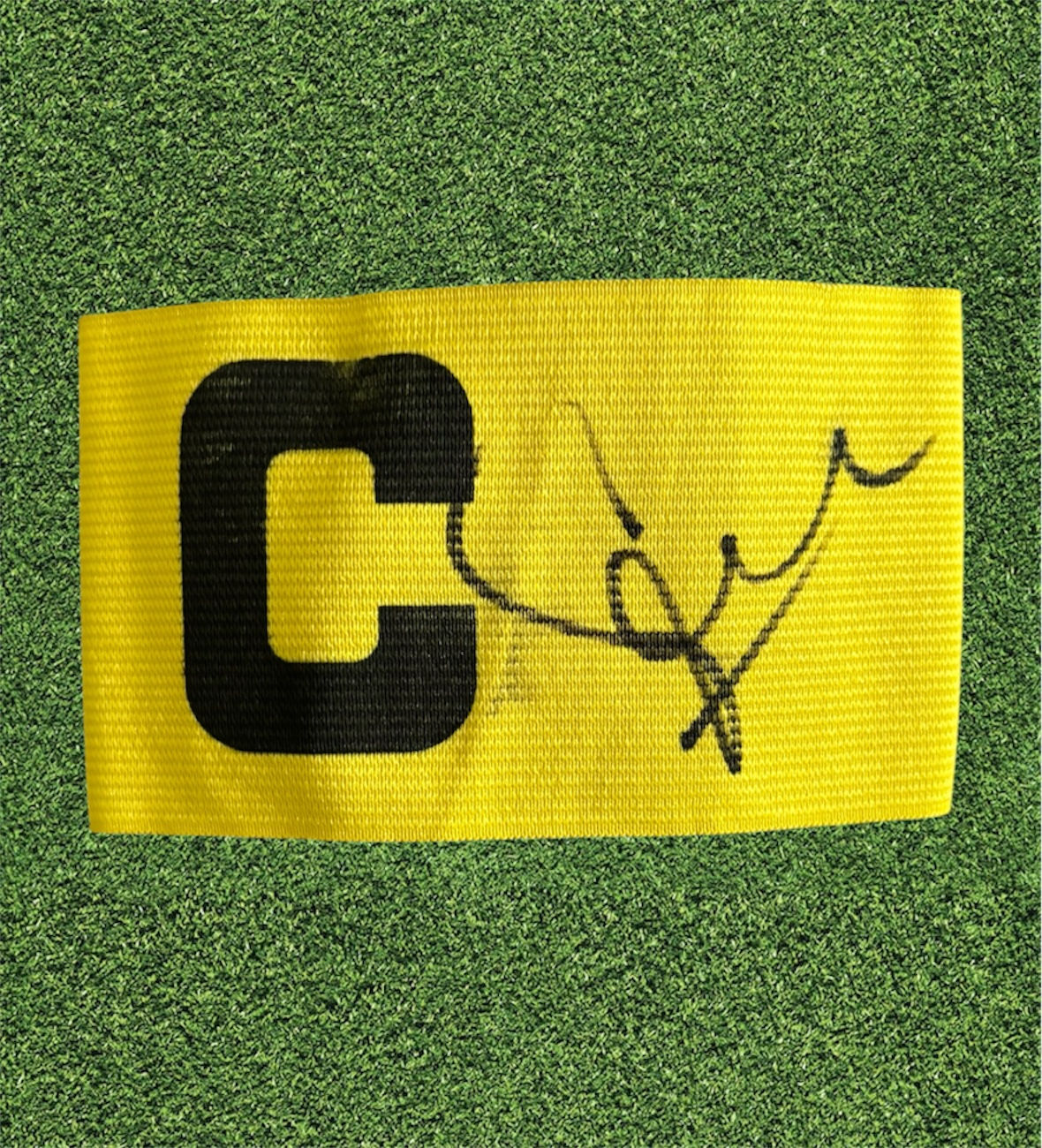 David Silva - Manchester City Fc - Spain - Signed Captain Armband
