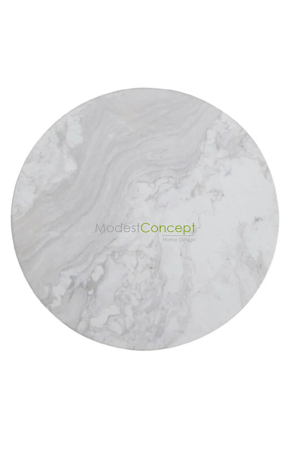 Thumbnail: Natural White Marble Dining Table 130 Diameter Volakas
