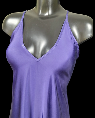Robe d'été satin-viscose