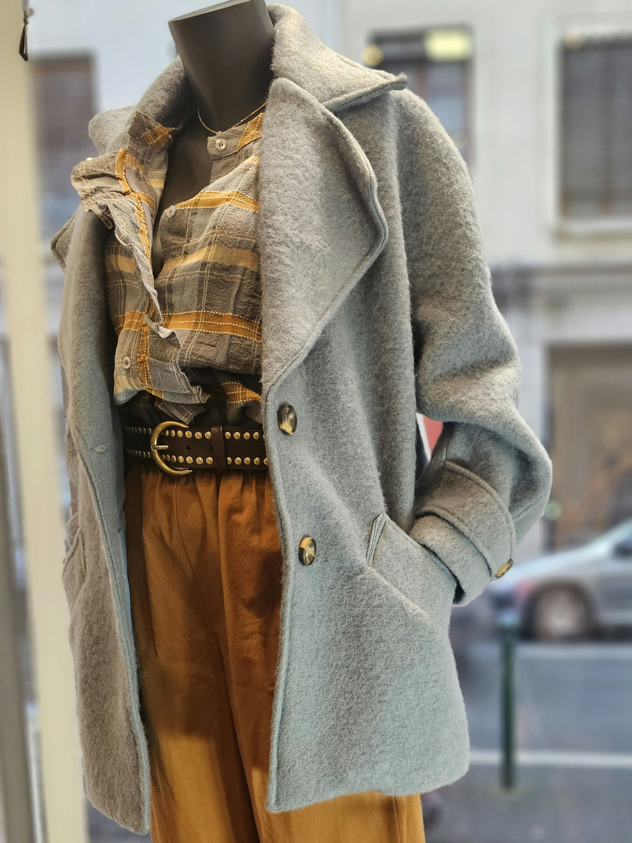 Manteau SACHA ciel