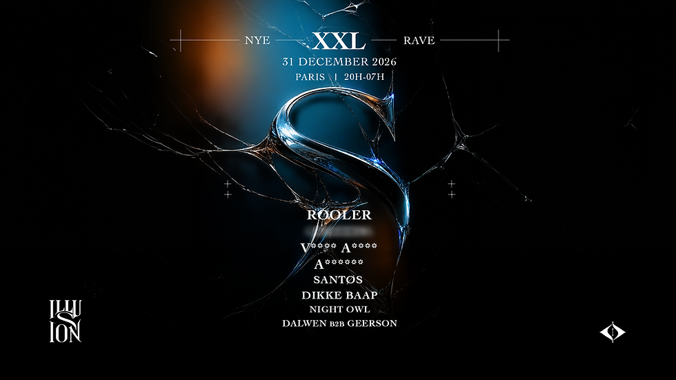 Illusion NYE XXL Rave : Rooler Santos Dikke Baap....