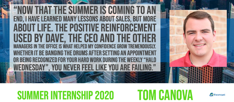 Paramount Internship - Tom Canova