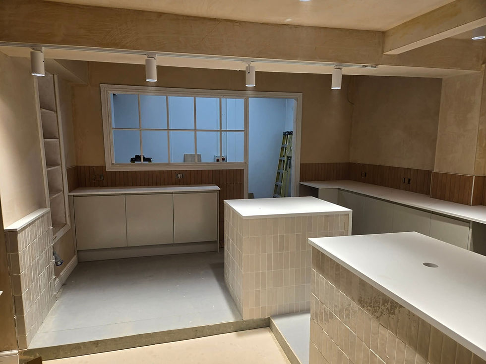 Neat and tidy shop renovation project