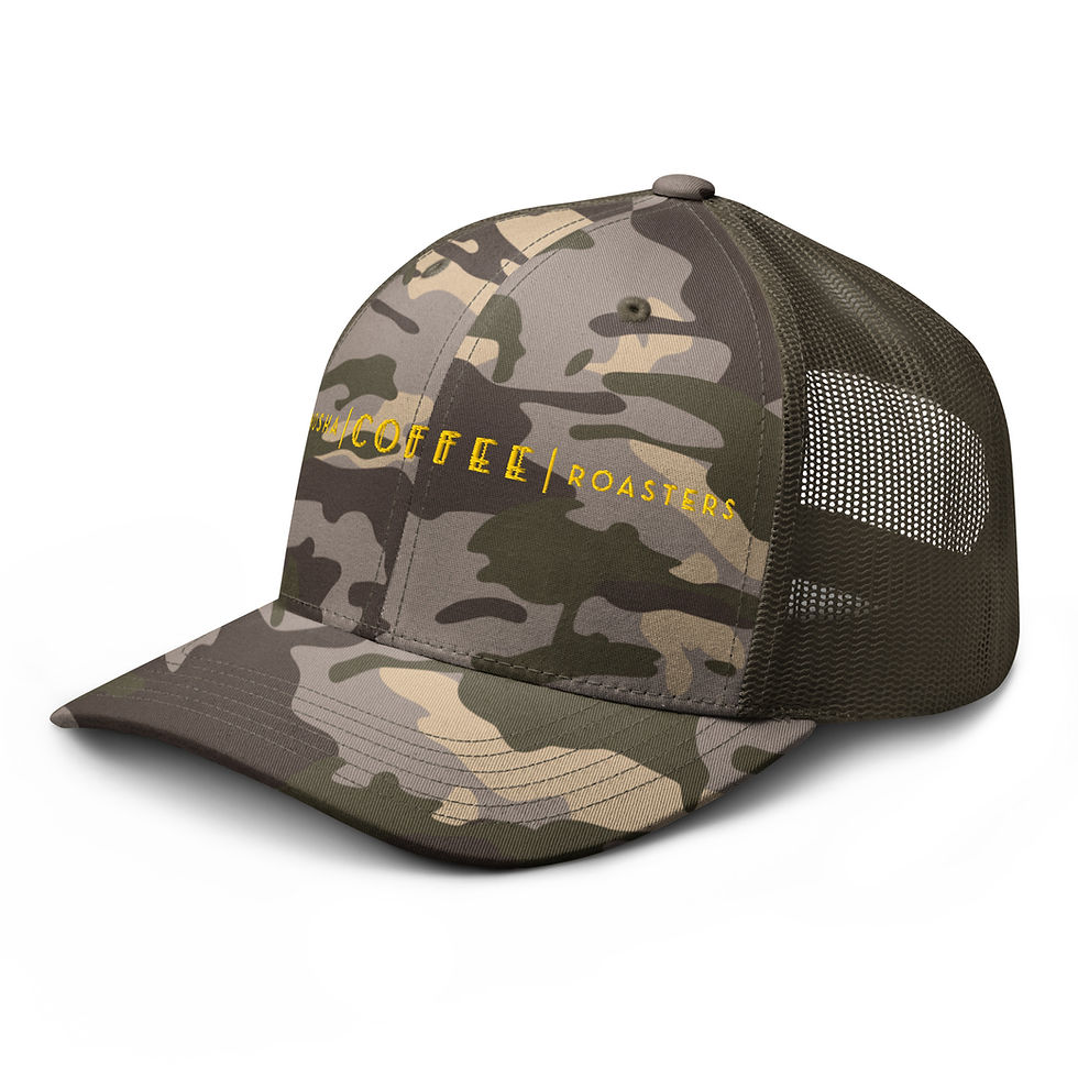 Thumbnail: Kenosha Coffee Roasters Camouflage Trucker Hat