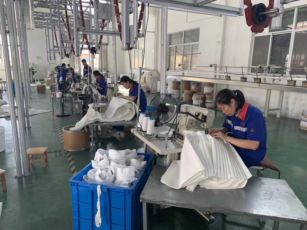 Miniatura: Dust collecting machine filtering bag