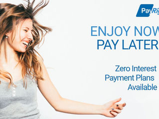 PayRight - Interest Free Payment Plans
