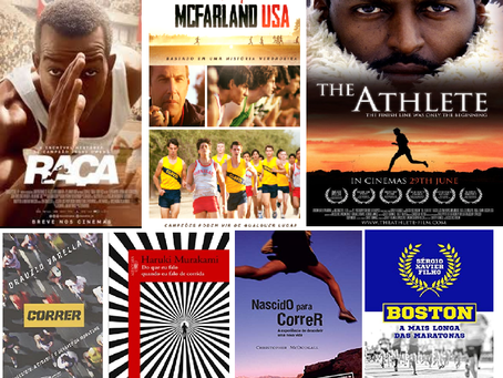 Filmes e livros sobre corrida