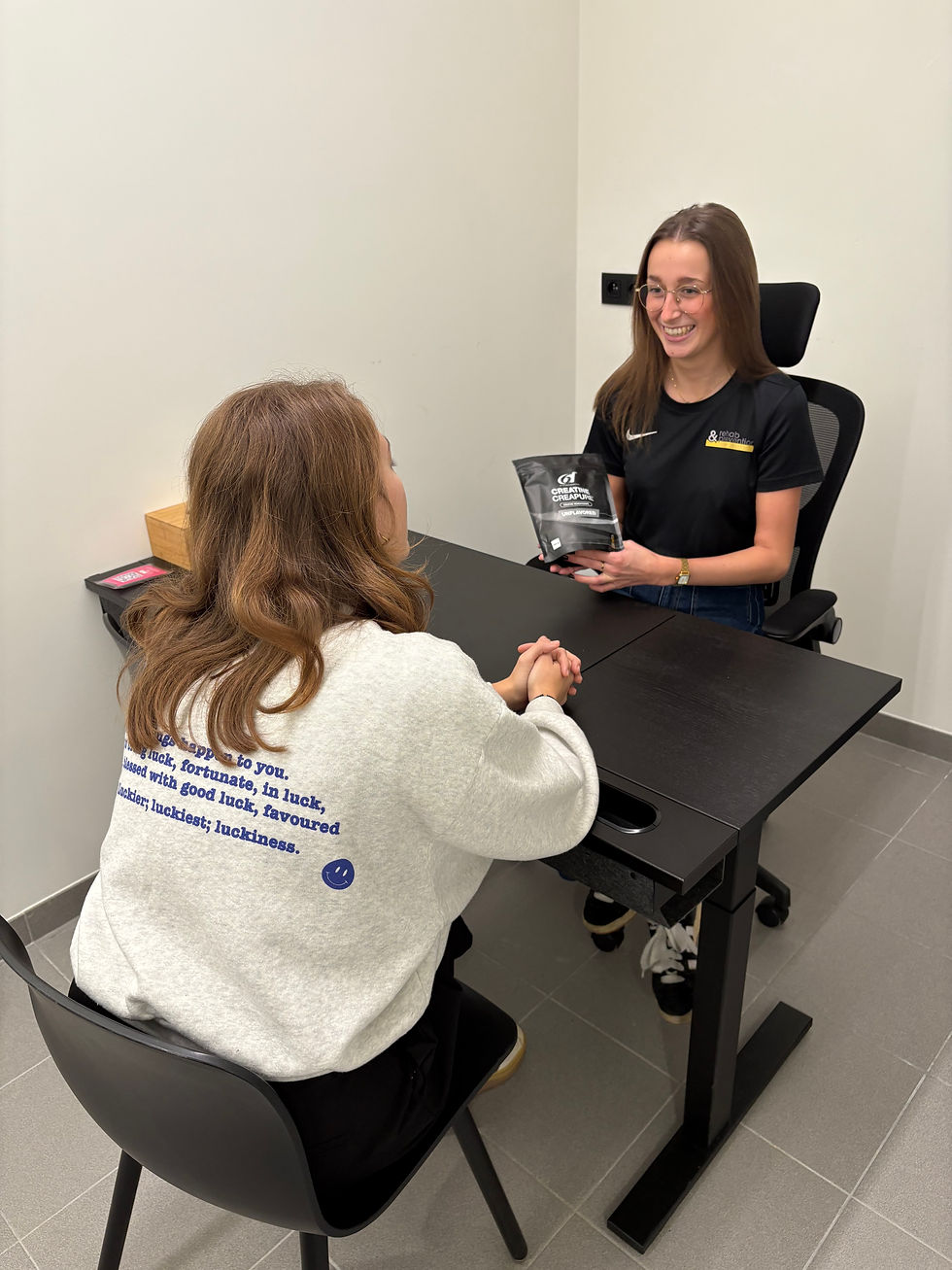 Sportdiëtiek consultatie bij Rehab & Prevention Performance in Wetteren