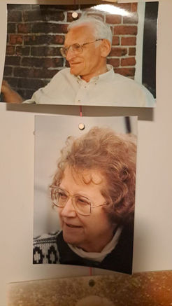 Jan’s parents at an advanced age.