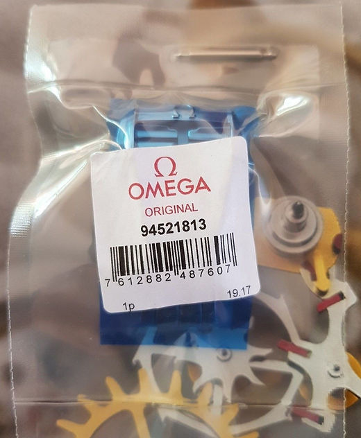 94521813 Omega Steel Deployment Clasp 18mm Original Polished