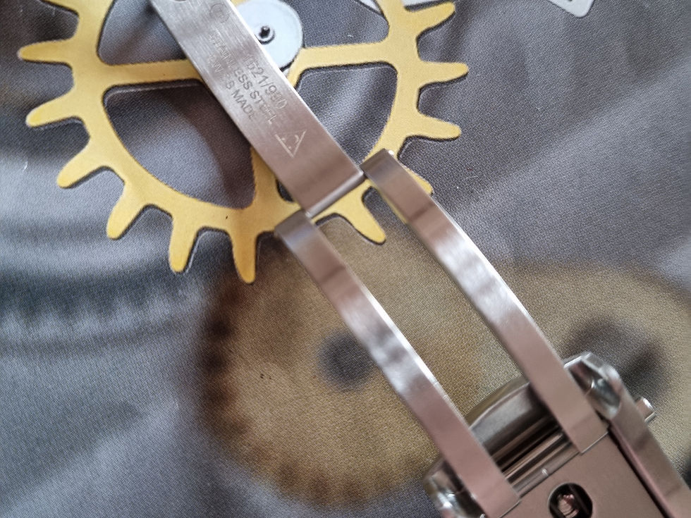 Thumbnail: 020st1621990 Omega Speedmaster Broad Arrow GMT 21mm 1621-990 Steel Bracelet