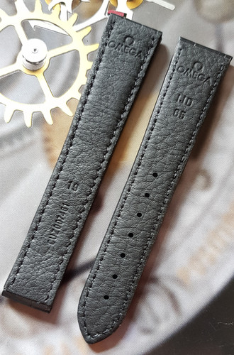 032CUZ007461 Omega Seamaster Aqua Terra 19mm BLACK Alligator Strap