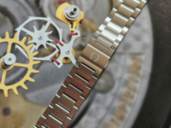 Omega Seamaster Aqua Terra 20mm 1586-985 Steel Bracelet c.8500