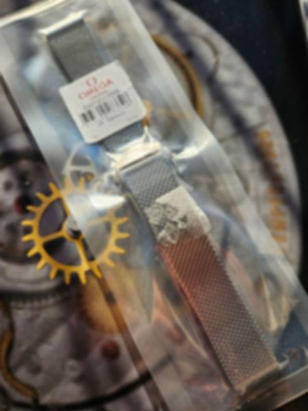 020tiz012332 Omega 20mm Titanium NTTD Mesh Bracelet