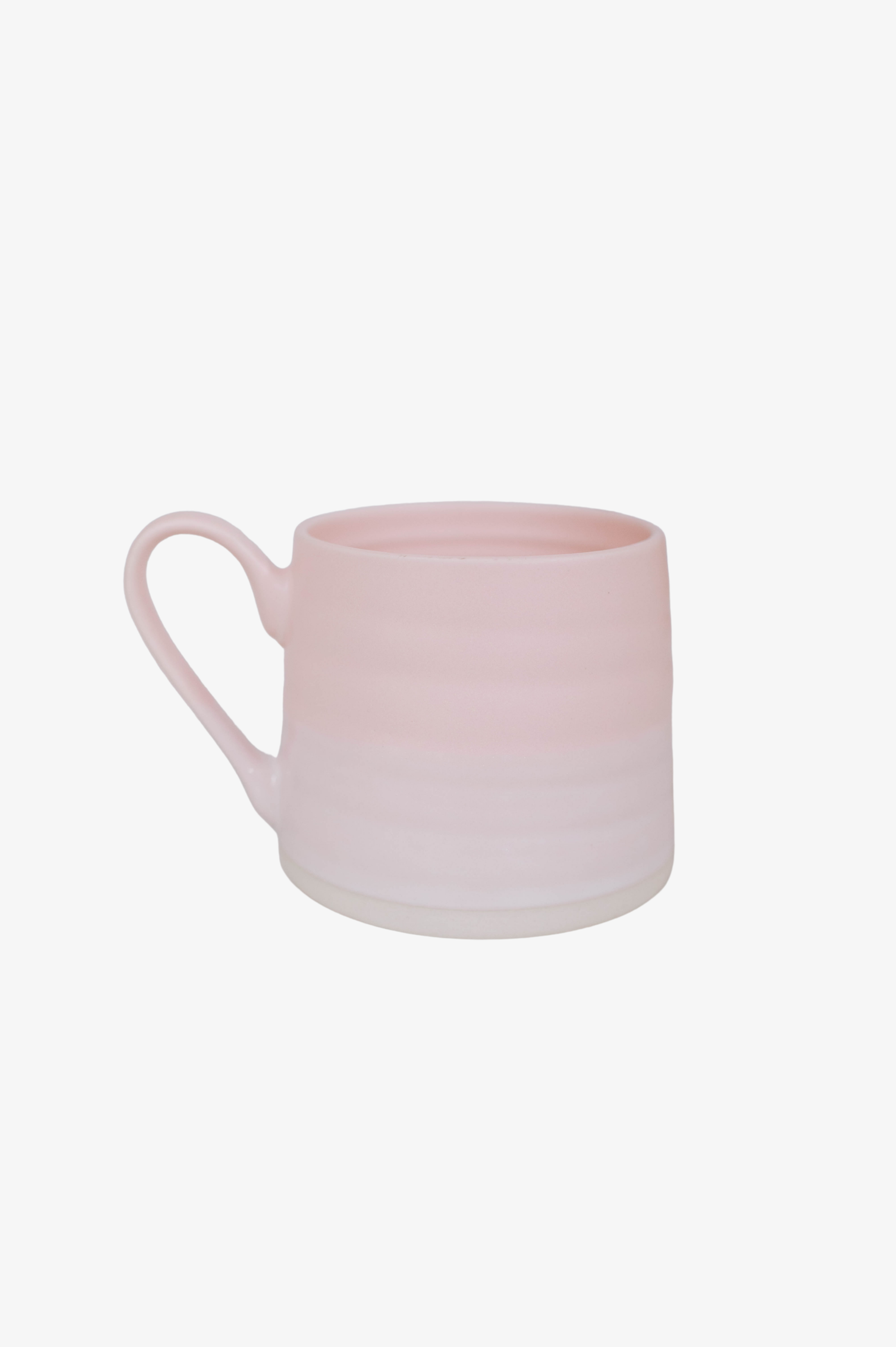 Ridged Mug-Light Pink