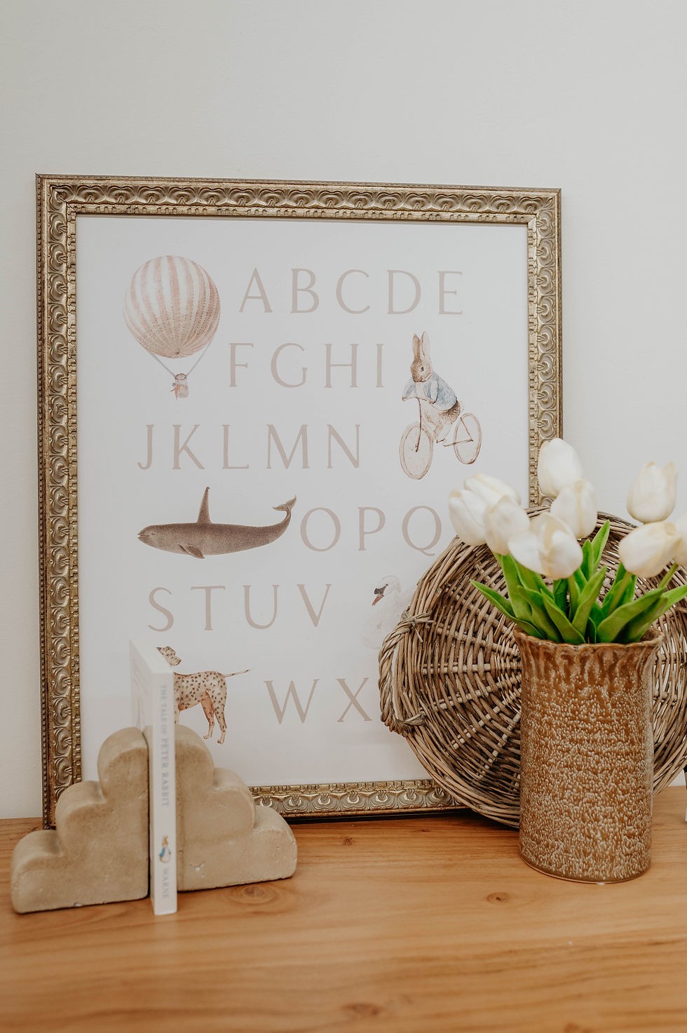 Thumbnail: Alphabet with Vintage Art