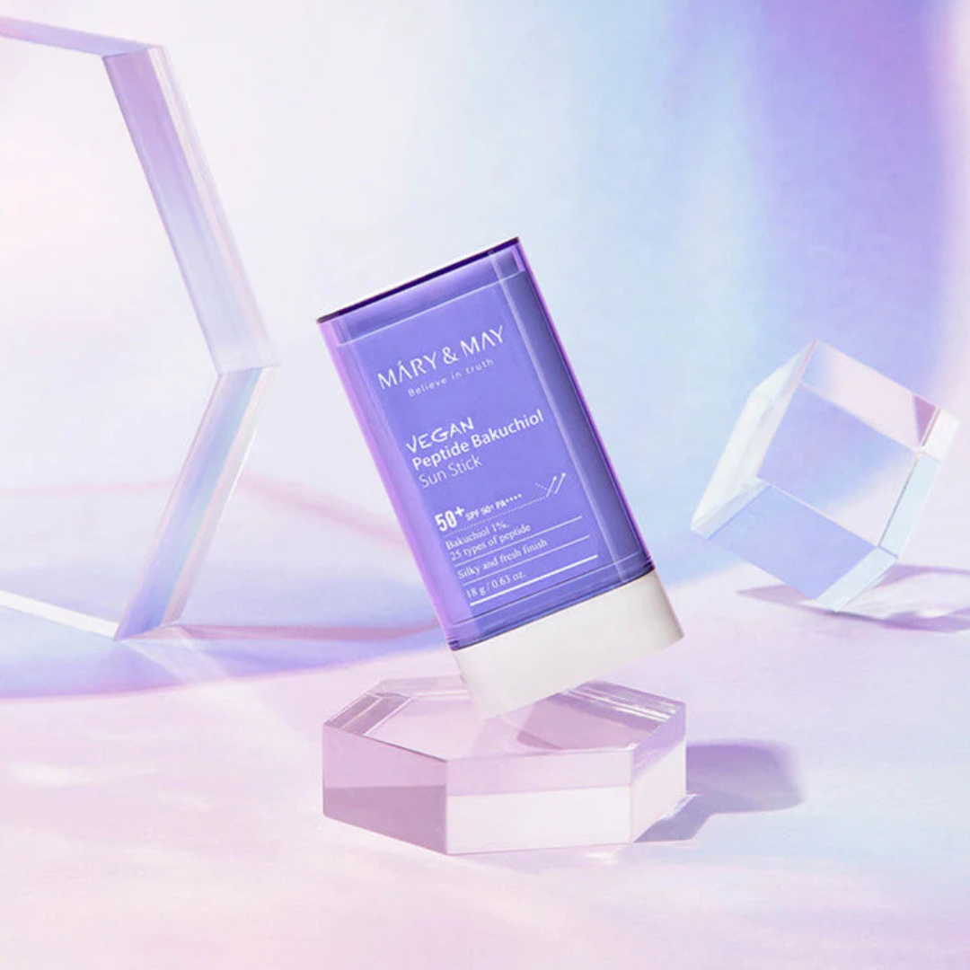 MARY & MAY - Peptide Bakuchiol Sun Stick SPF50+ PA++++ - 18g