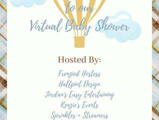 Travel themed baby shower