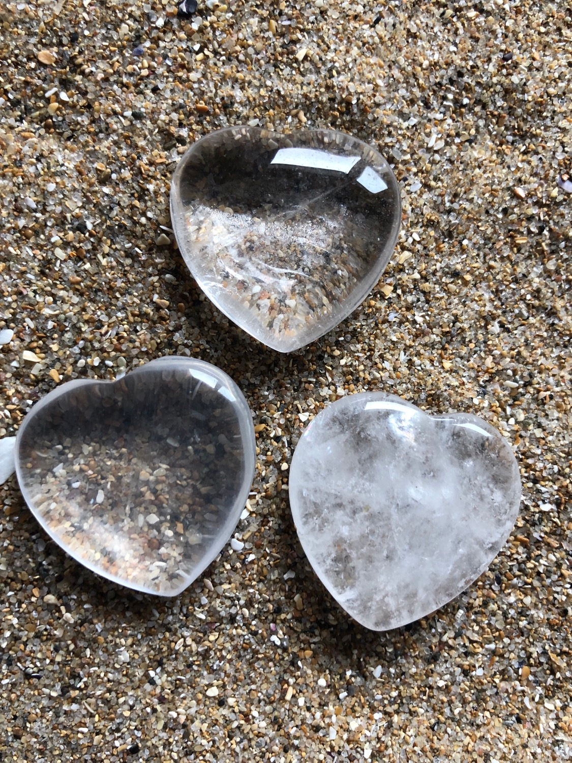 Coeur de Cristal de roche