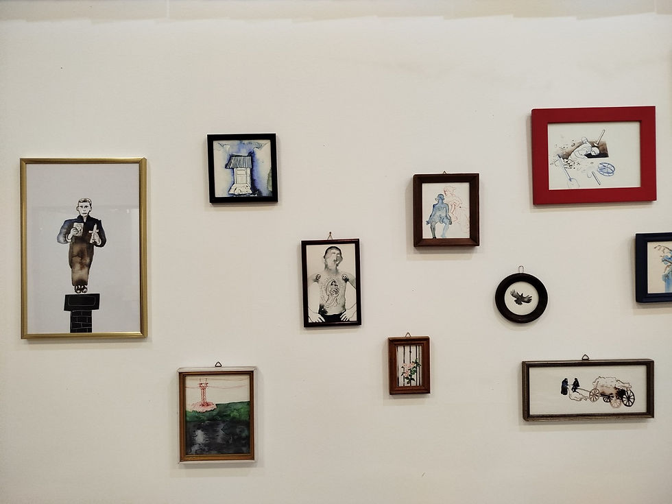 Three streets, three angels