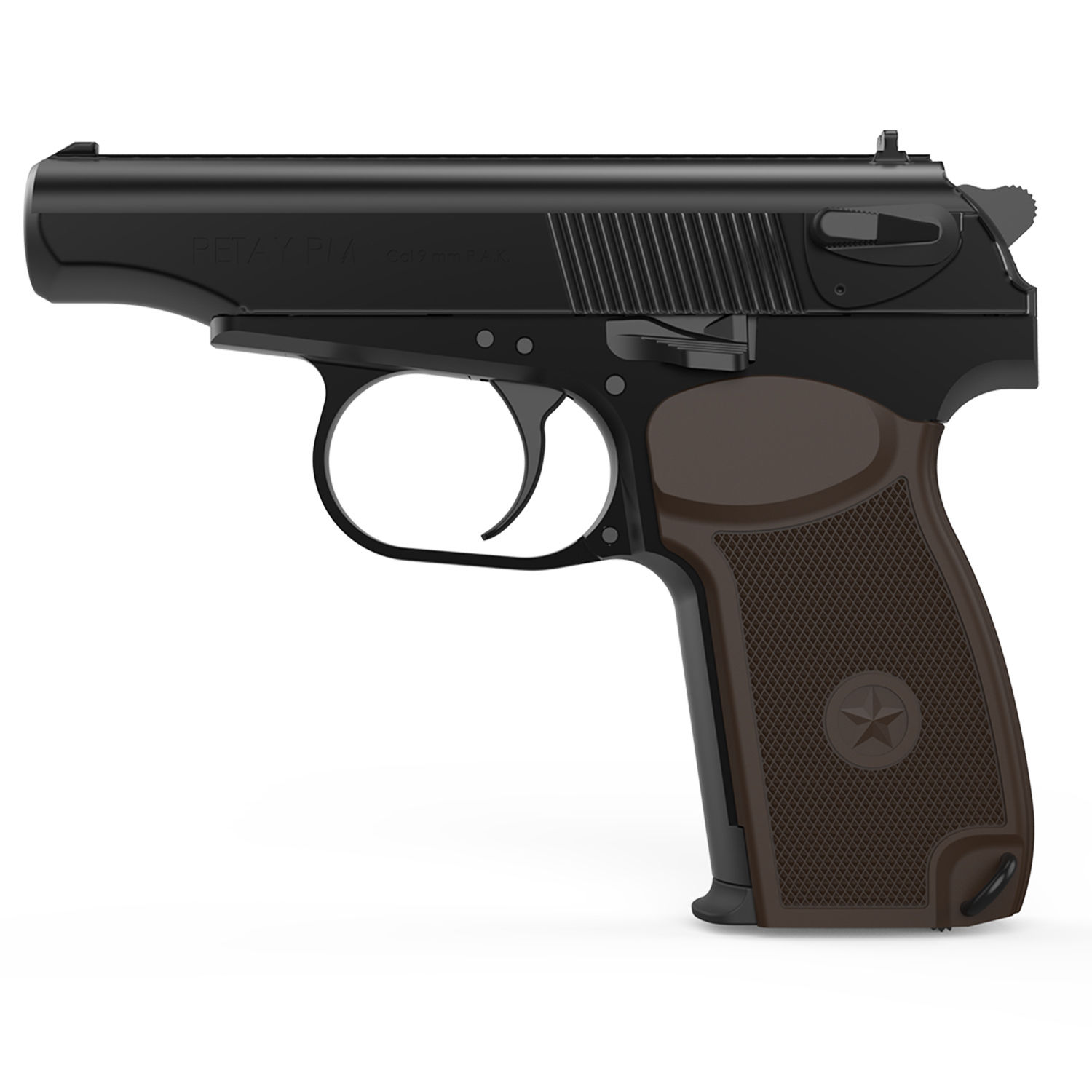 Retay PM Siyah Kurusıkı Tabanca 9mm