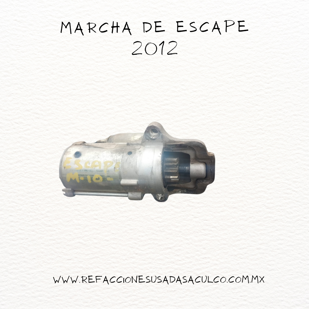 MARCHA DE ESCAPE 2012