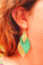 Boucles superposition de feuilles