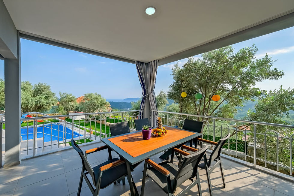 Küçük resim: Fethiye İnlice Göcek -villa Umut-04🛀 3banyo 📶internet  🏊özel havuz