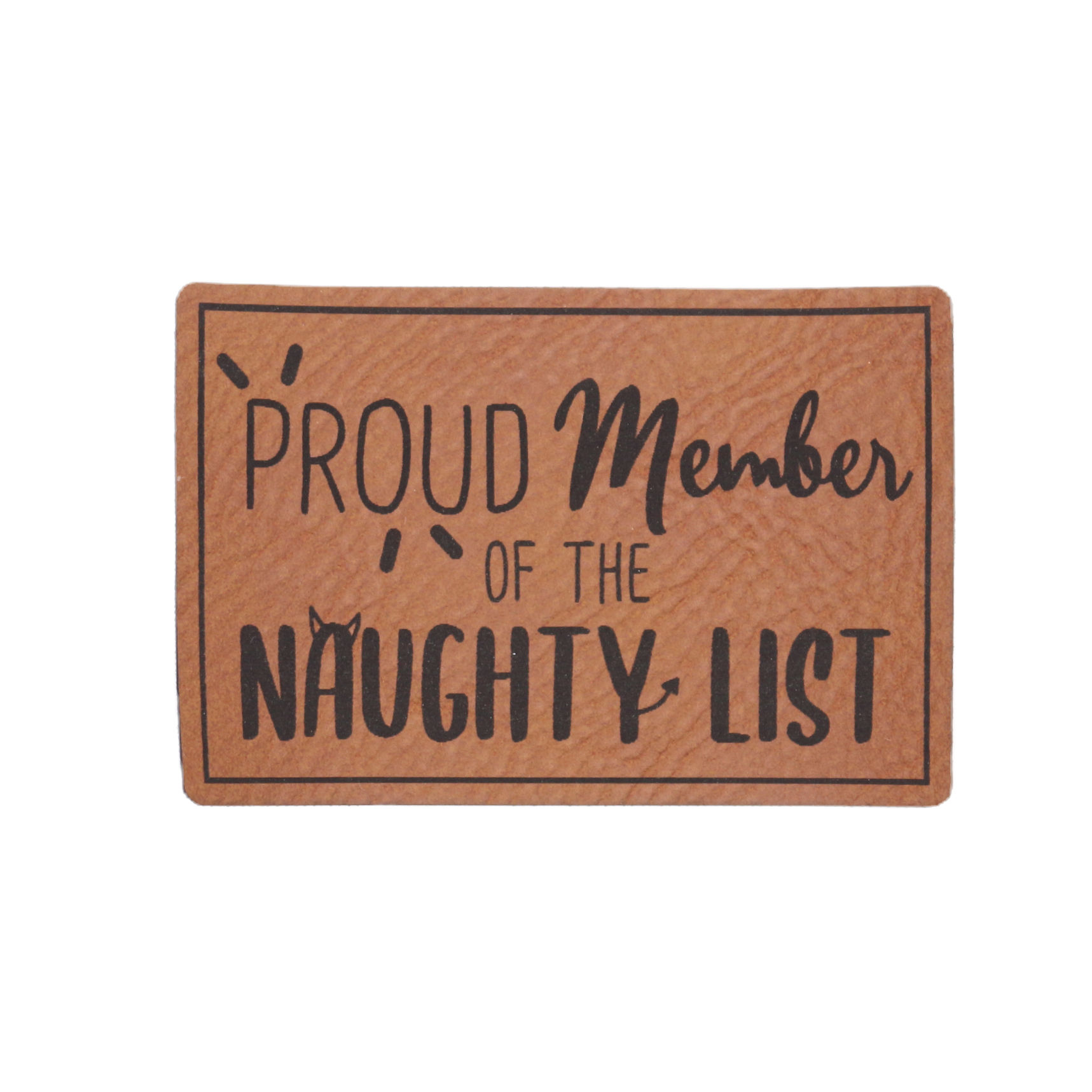 proud member of the naughty list