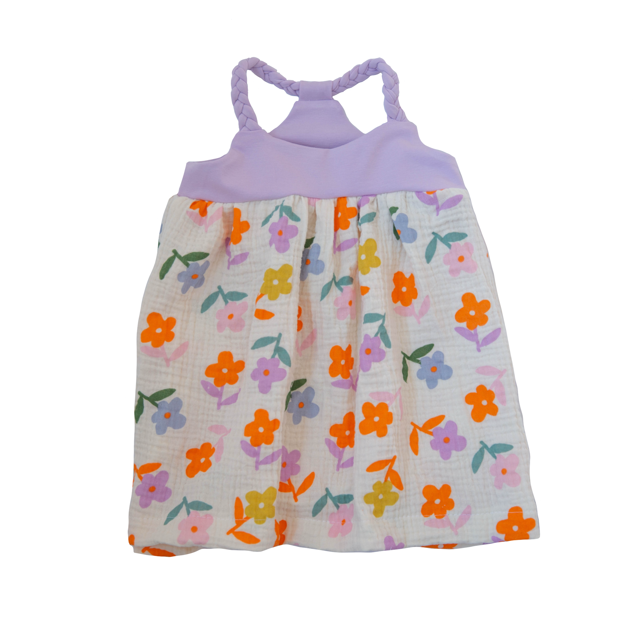 Träger Kleid Musselin