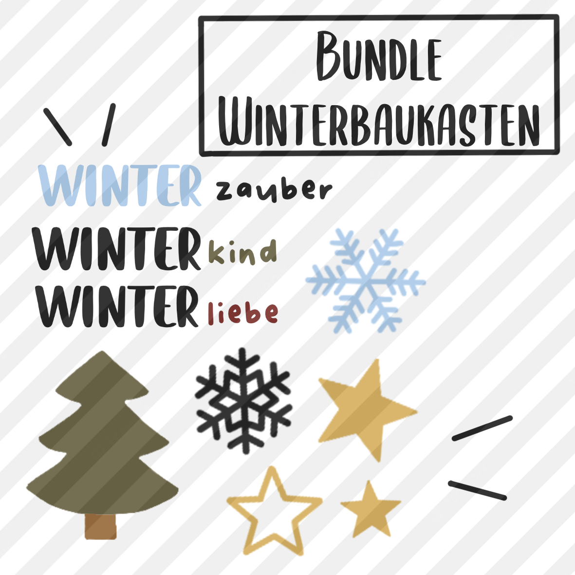 Plott Baukasten Winter