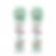 Twin Pack: Buddies Hint of Mint Toothpaste Pump Dispenser 2 x 100ml