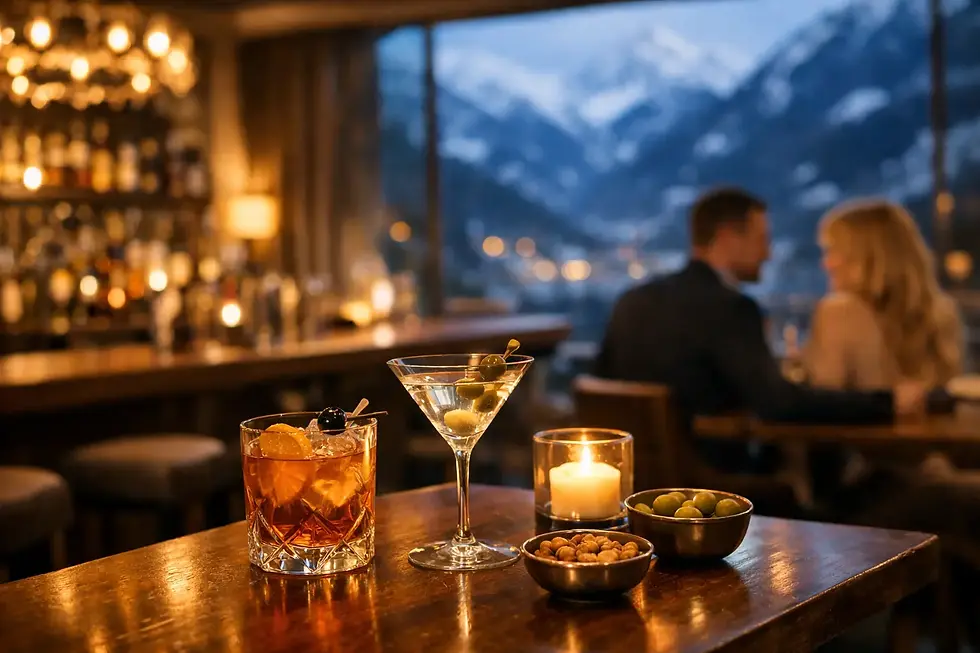Hotelbar Gastein für Abende mit Charakter