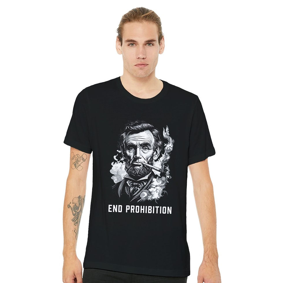 Thumbnail: Abe Lincoln End Prohibition Tee – Make History, Wear Change