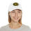 Thumbnail: Dad Hat with Leather Patch (Round)