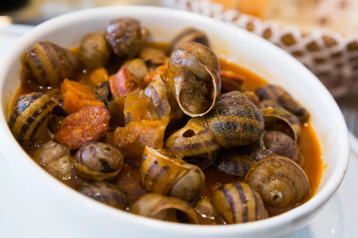 soupe d'escargots géants