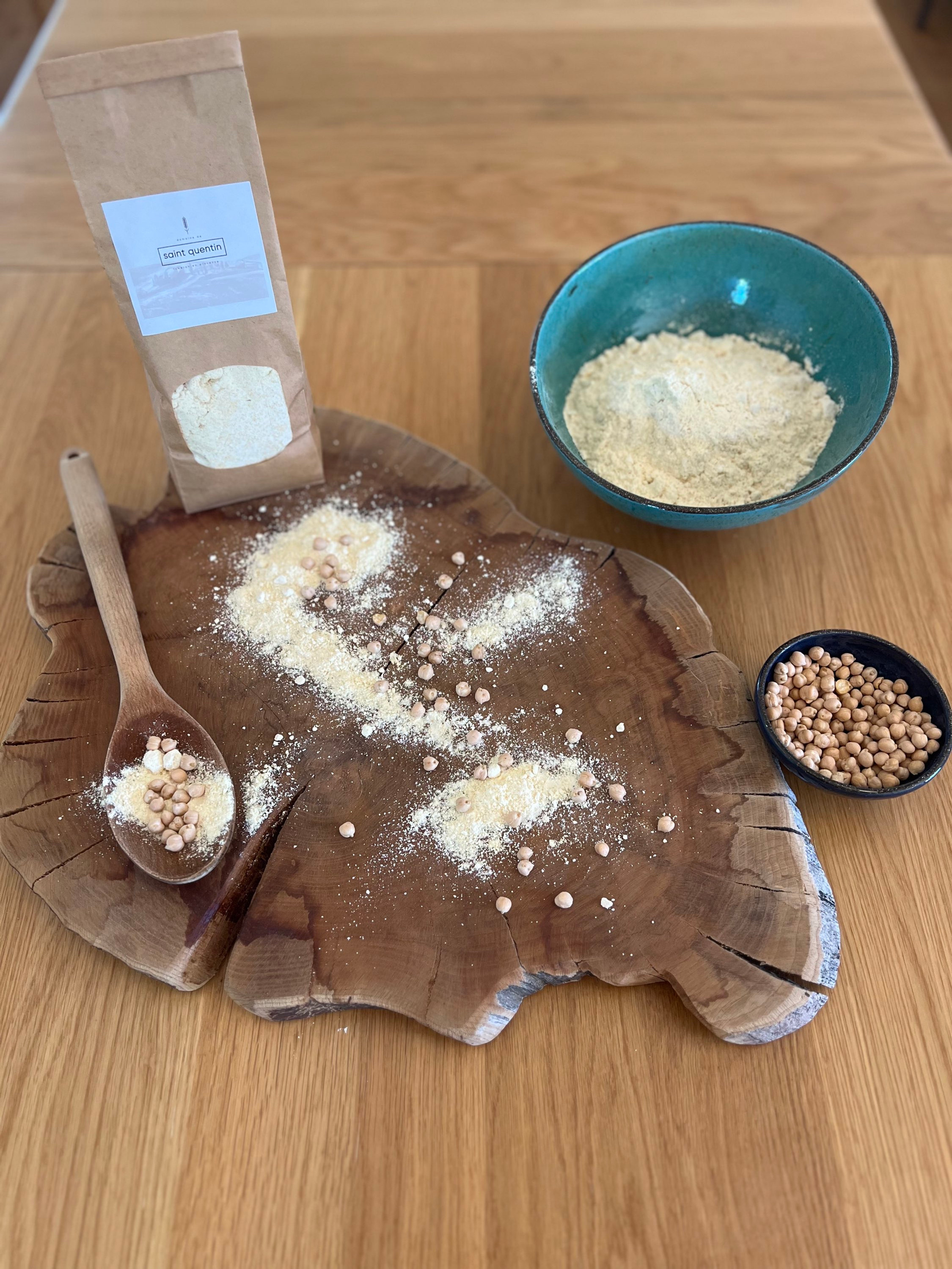 Farine de Pois Chiches Bio
