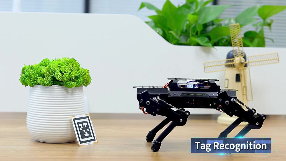 Miniature : Hiwonder PuppyPi Robot Quadrupède avec vision AI alimenté par Raspberry Pi 5 ROS