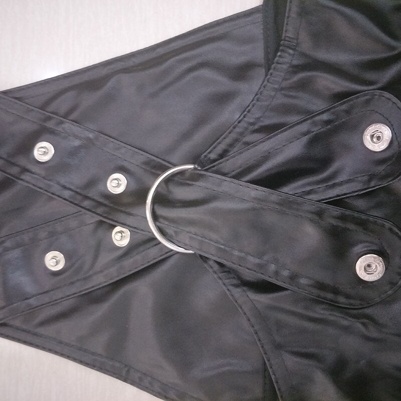 Miniatyrbild: Sexy Lingerie for Men PU Leather Fetish Bondage Bodysuit Lingerie Harness Men